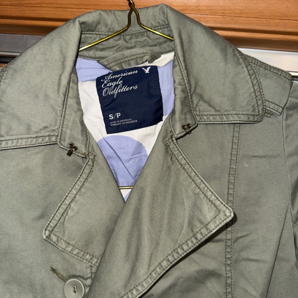 Women's American Eagle Olive Green Jacket Size Small!